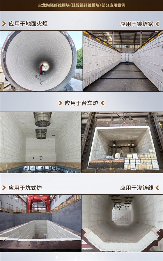 熱處理爐保溫用陶瓷纖維模塊 熱處理爐保溫用陶瓷纖維模塊